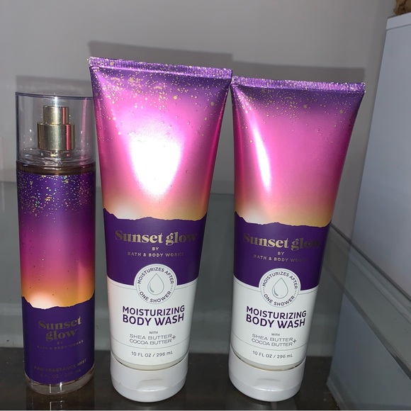 Bath and Body Works Sunset Glow Set